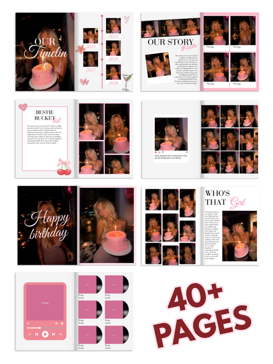 Birthday Magazine - PINK EXCLUSIVE