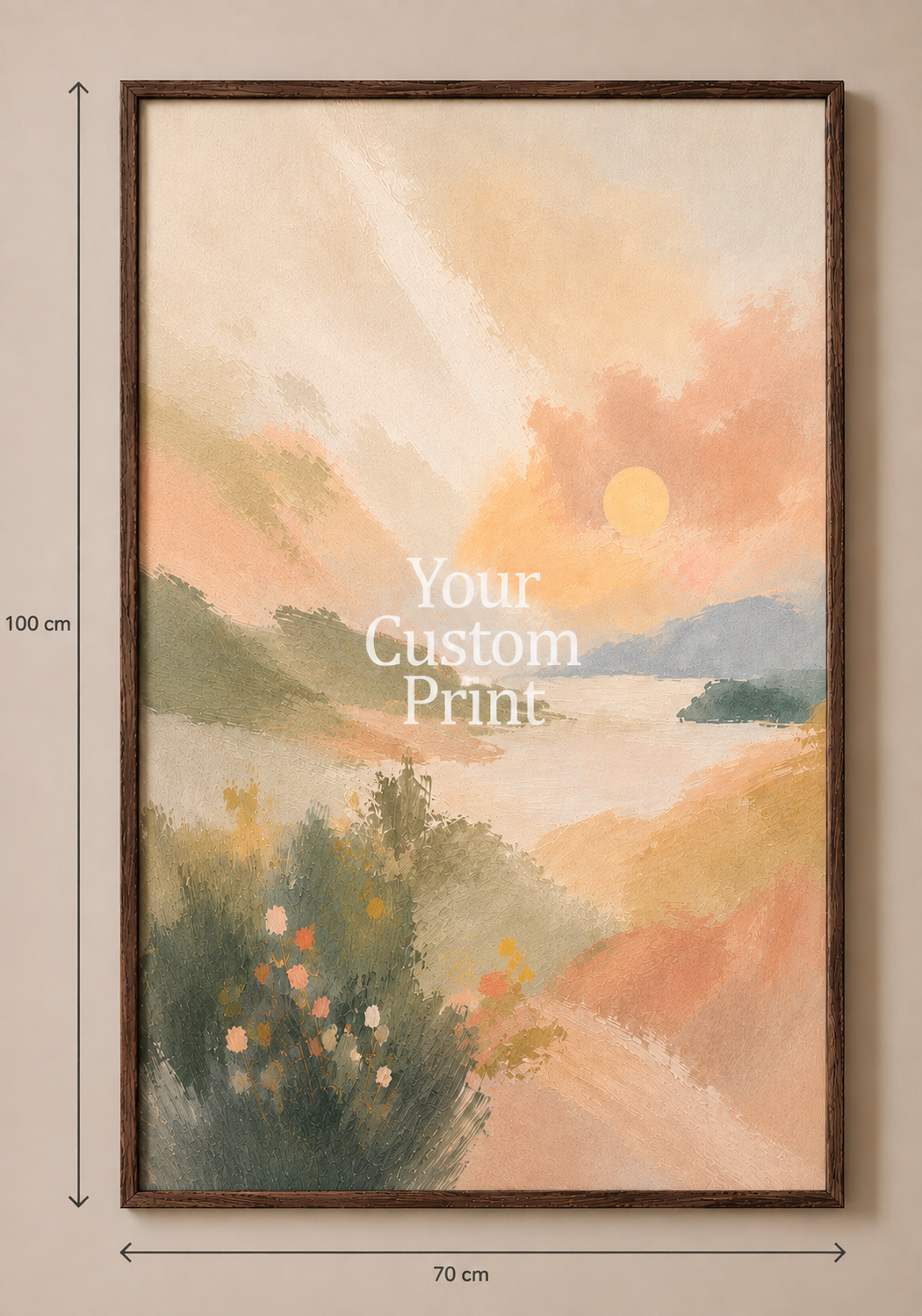Custom Framed Poster - Wooden Frames