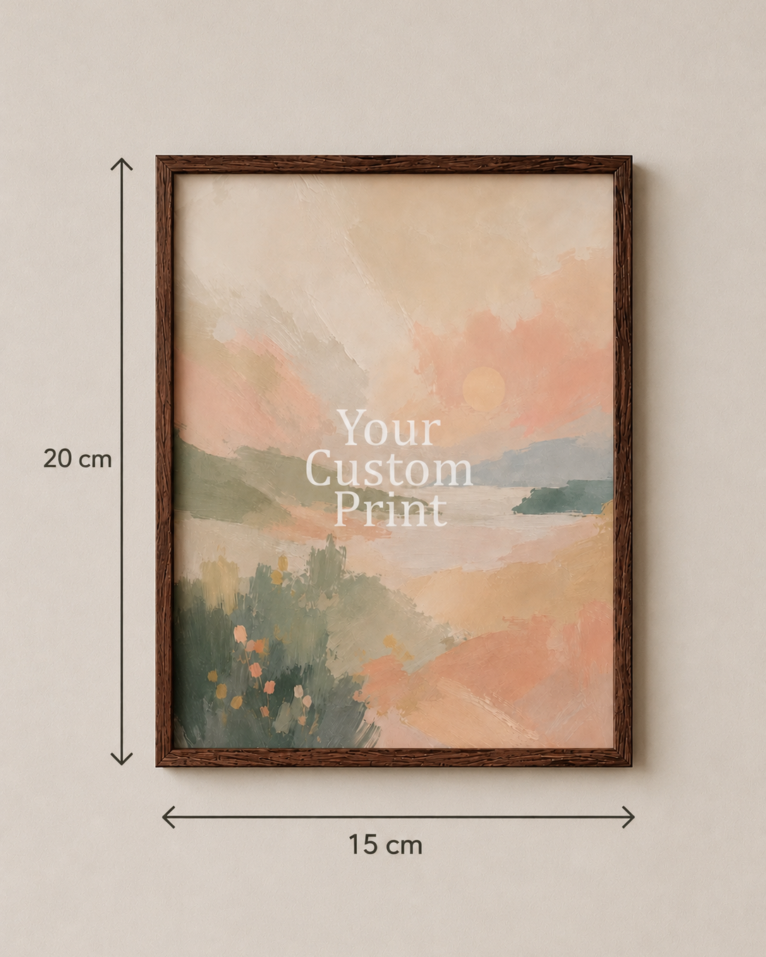 Custom Framed Poster - Wooden Frames