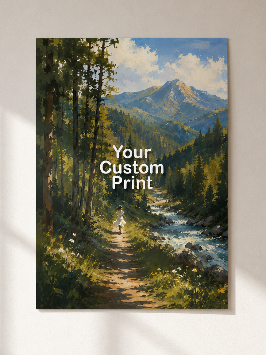 Custom Poster - Semi-Glossy