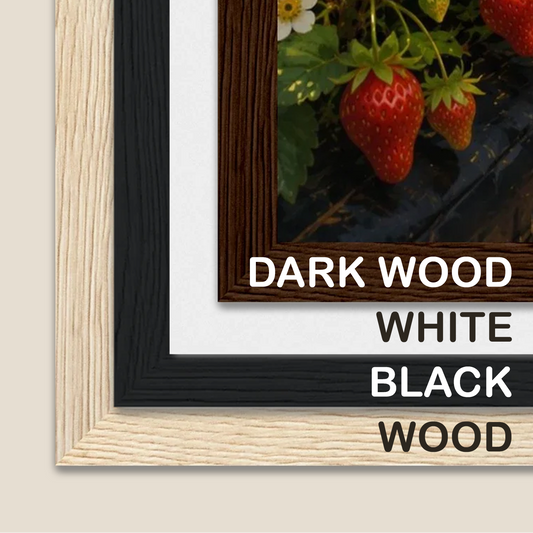 Custom Framed Poster - Wooden Frames